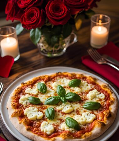Cauliflower Crust Margherita Pizza