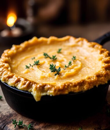 Hearty Mushroom & Lentil Shepherd’s Pie