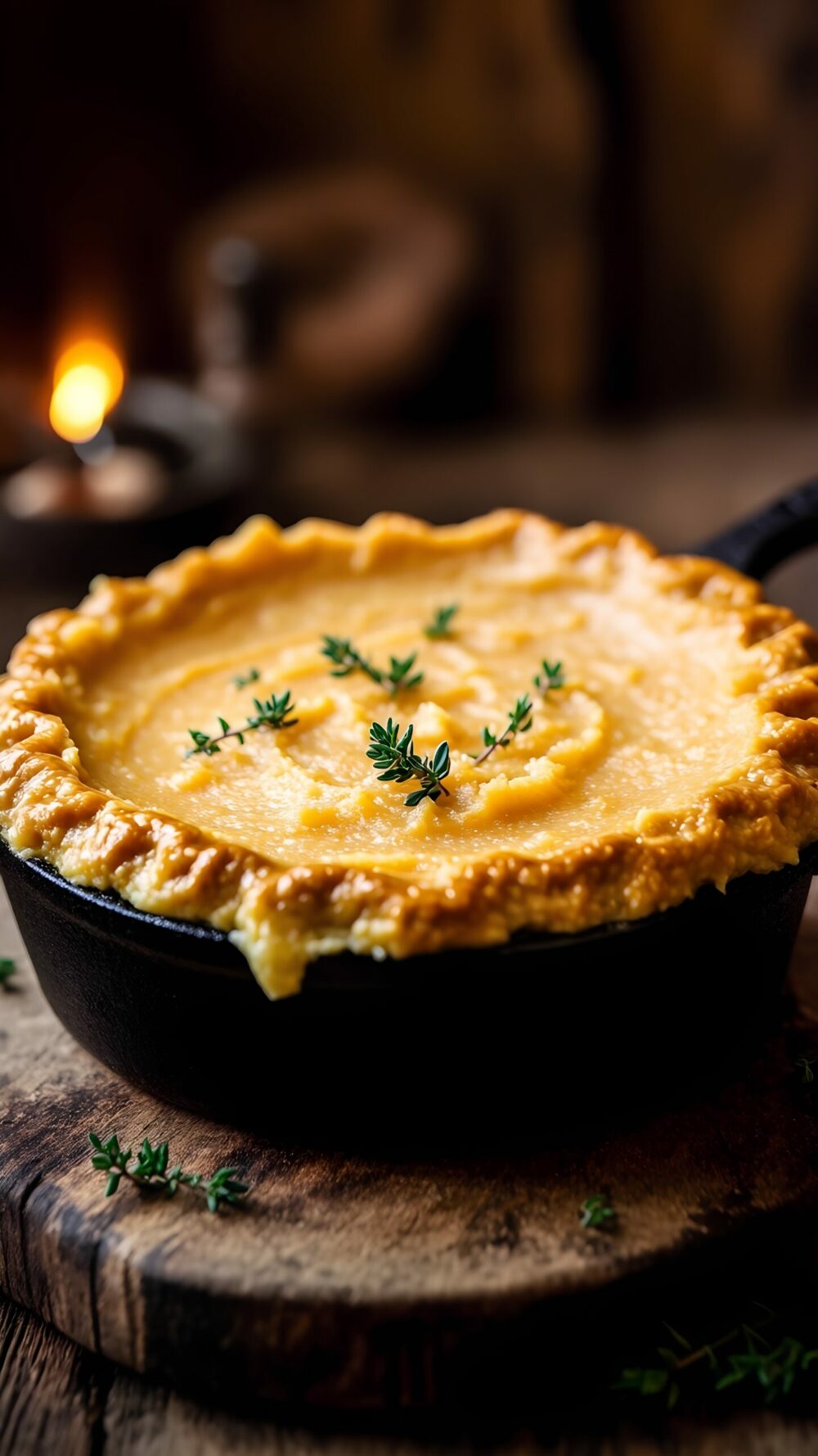 Hearty Mushroom & Lentil Shepherd’s Pie