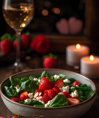 Strawberry Spinach Salad