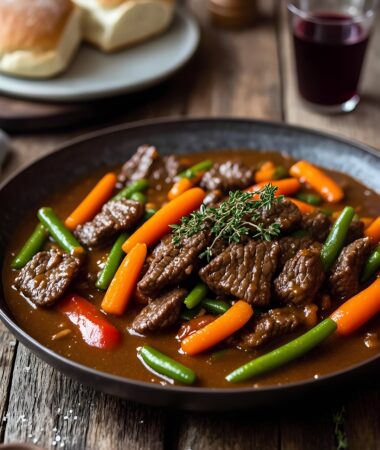 Ground Beef and Vegetable Skillet Recipe