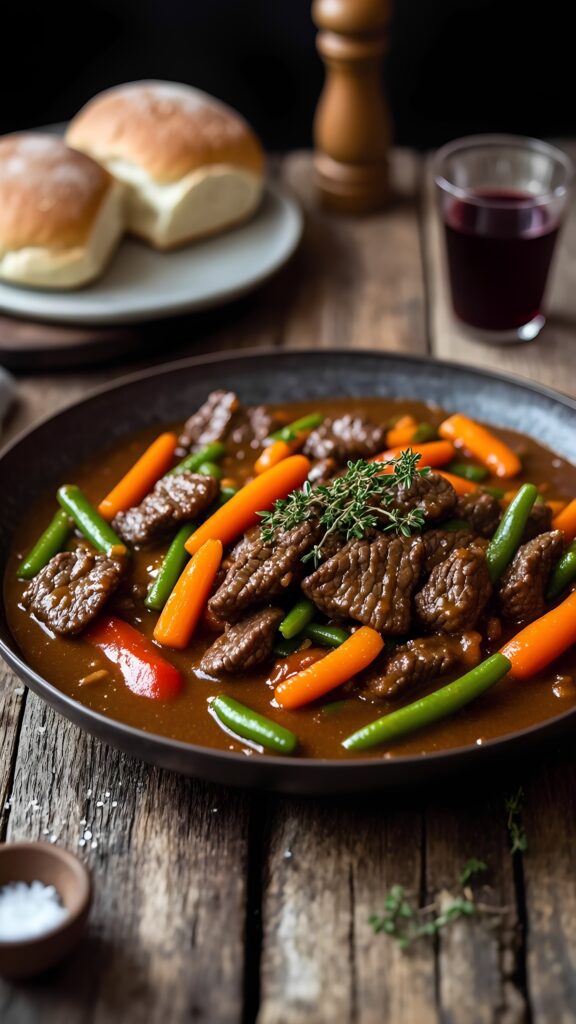 Ground Beef and Vegetable Skillet Recipe