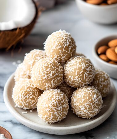 Coconut Almond Bliss Balls Recipe