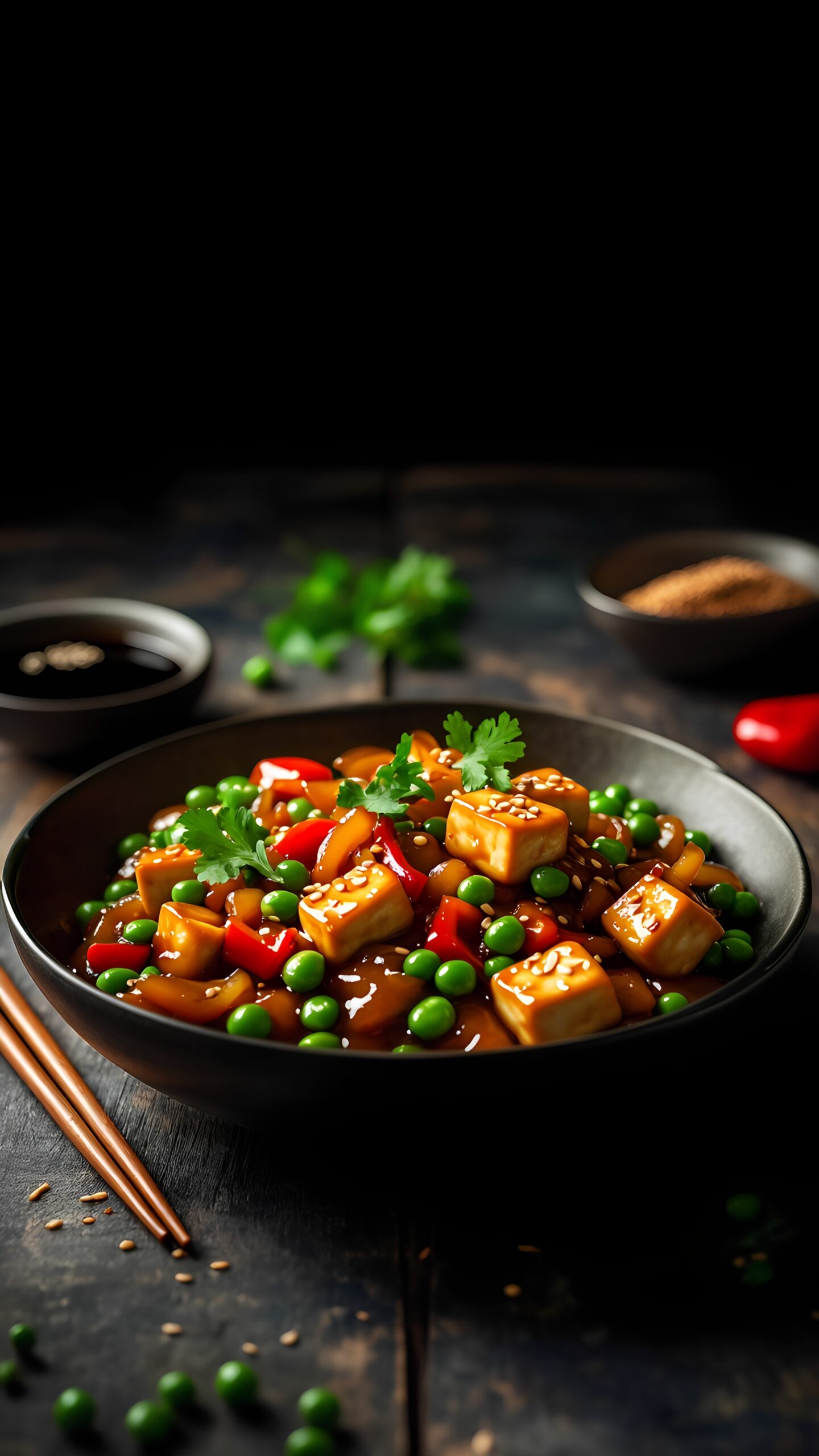 Easy Tofu and Snap Pea Stir-Fry