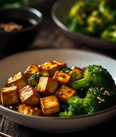 Ginger Tofu Stir-Fry | Healthy Vegan Broccoli Dish