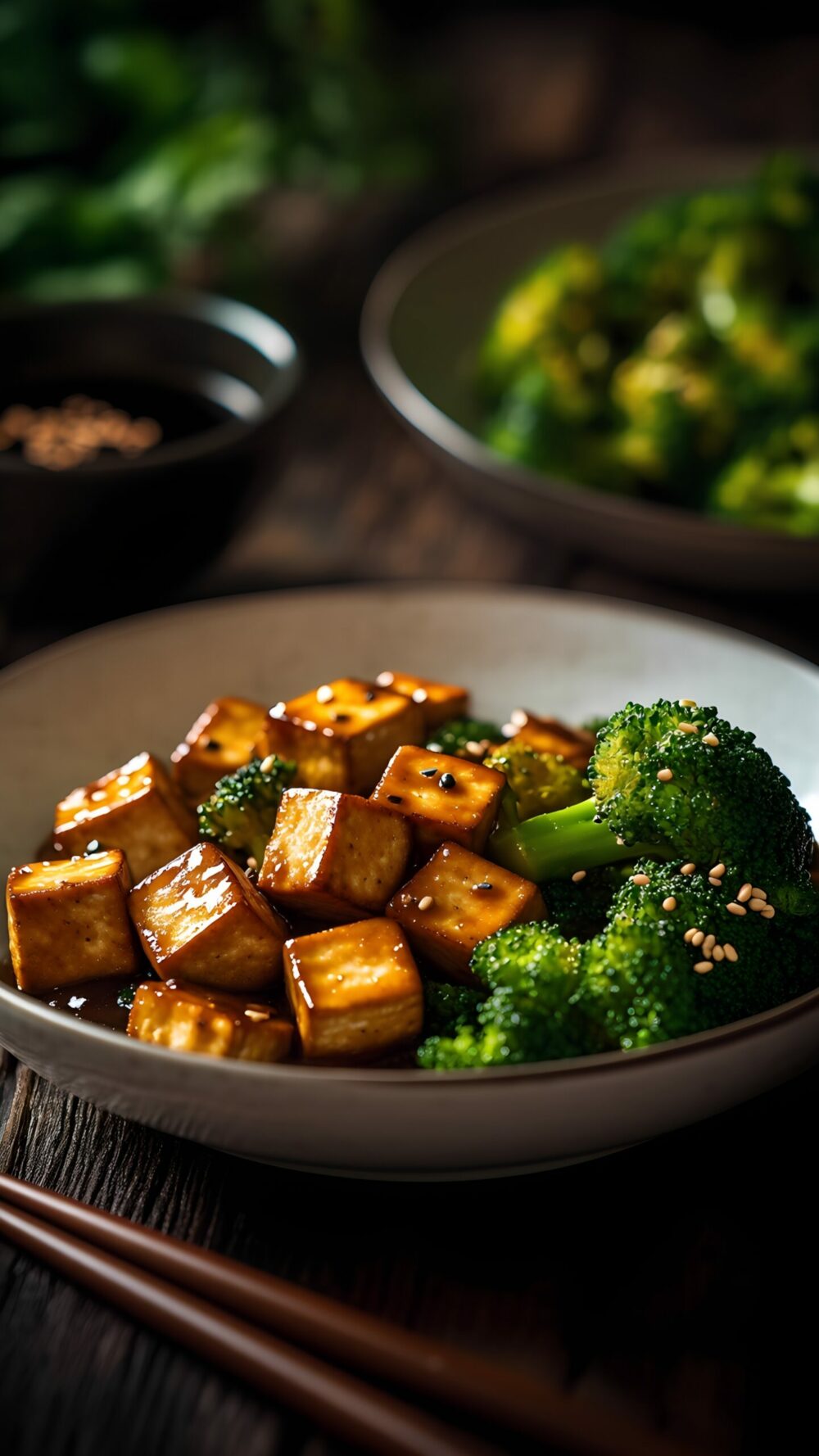 Ginger Tofu Stir-Fry | Healthy Vegan Broccoli Dish