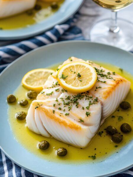 Lemon Caper Baked Cod | Light and Flavorful Fish Dish