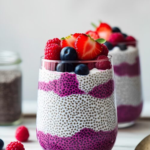 Protein-Packed Chia Seed Pudding with Berries – Easy and Delicious-image