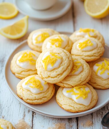 Quick & Easy Lemon Shortbread Bites | Simple Cookie Recipe