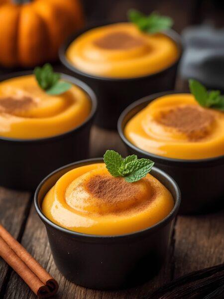 Silky Pumpkin Custard Cups – A Baked Custard Delight!Â