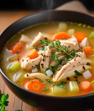 Cozy Ground Chicken Soup – Easy, Healthy One-Pot Meal