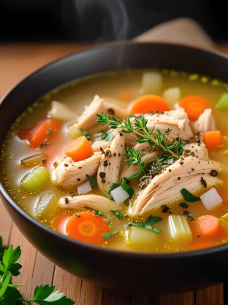 Cozy Ground Chicken Soup – Easy, Healthy One-Pot Meal
