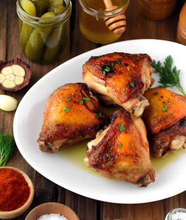 Fermented Pickle Juice Marinade Chicken for Gut Health