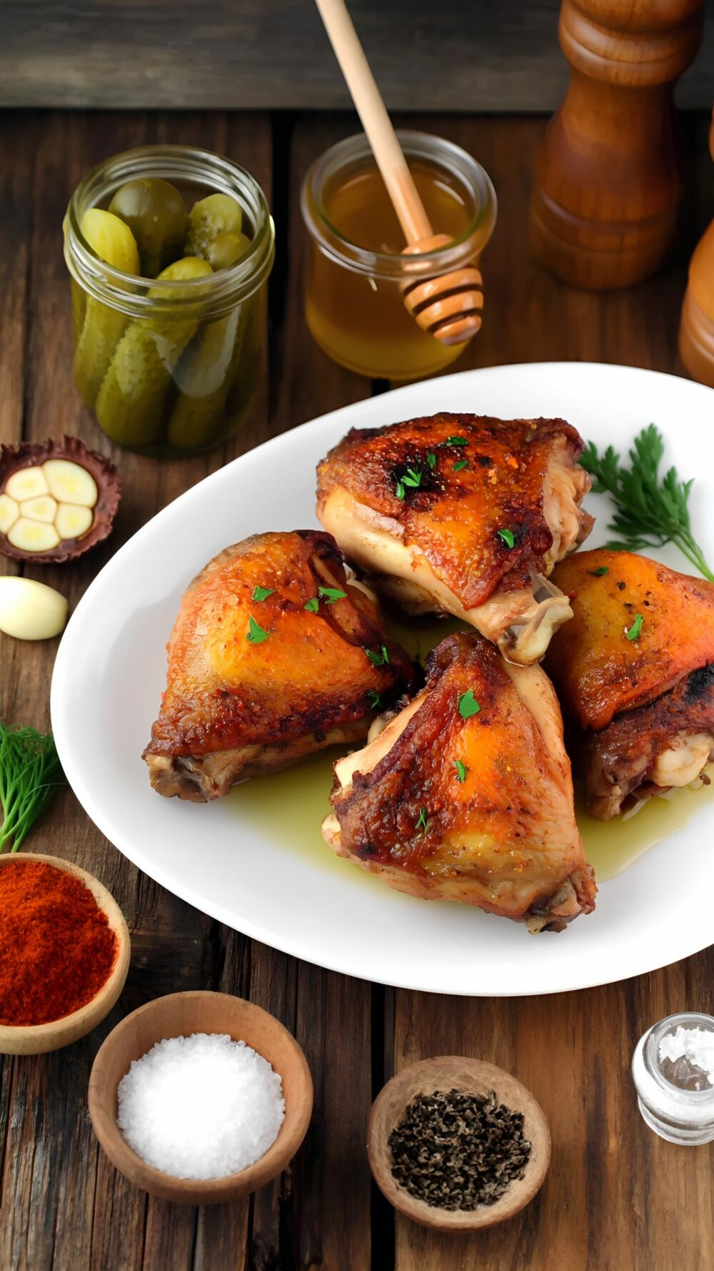 Fermented Pickle Juice Marinade Chicken for Gut Health