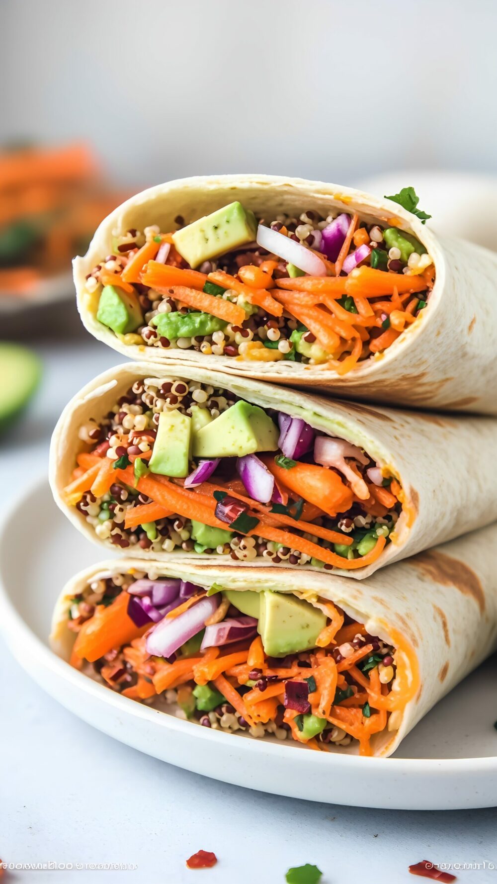 Gut-Friendly Spicy Fermented Carrot Relish Wraps Recipe