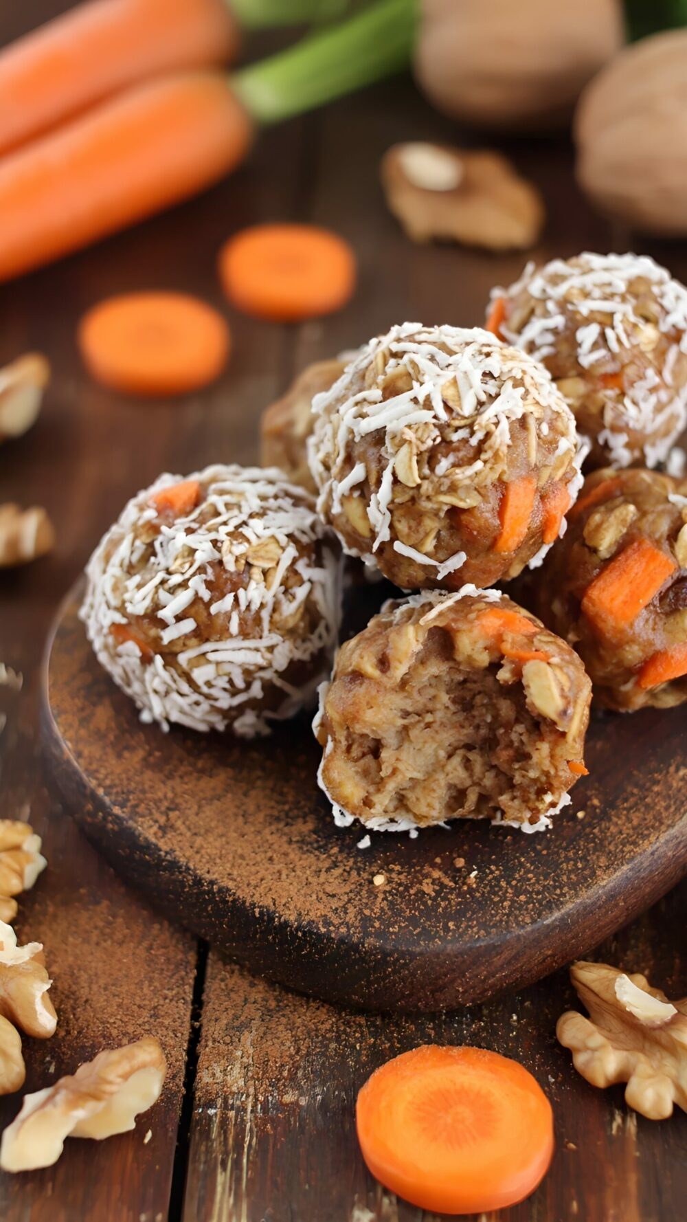 Healthy Carrot Cake Energy Bites Recipe