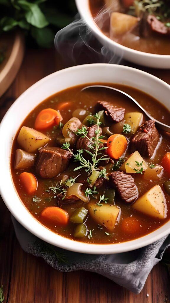 Hearty Crockpot Beef Stew