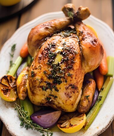 Lemon-Rosemary Roasted Chicken