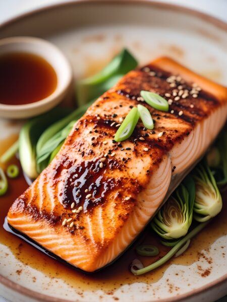 Oven-Baked Teriyaki Salmon