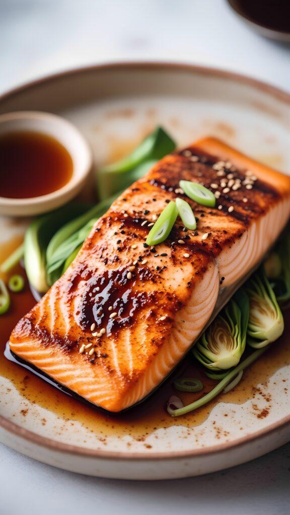 Oven-Baked Teriyaki Salmon