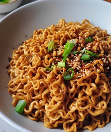 Quick Sesame Garlic Ramen Noodles Ready in 10 Min