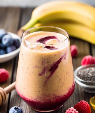 Refreshing Kombucha-Infused Smoothie for Gut Balance