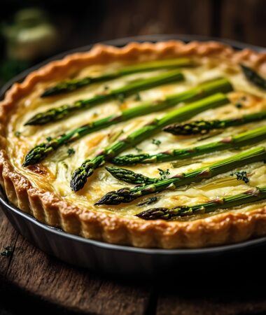 Roasted Asparagus & Artichoke Tart