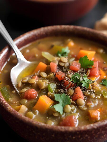 Set-It-and-Forget-It Lentil Soup