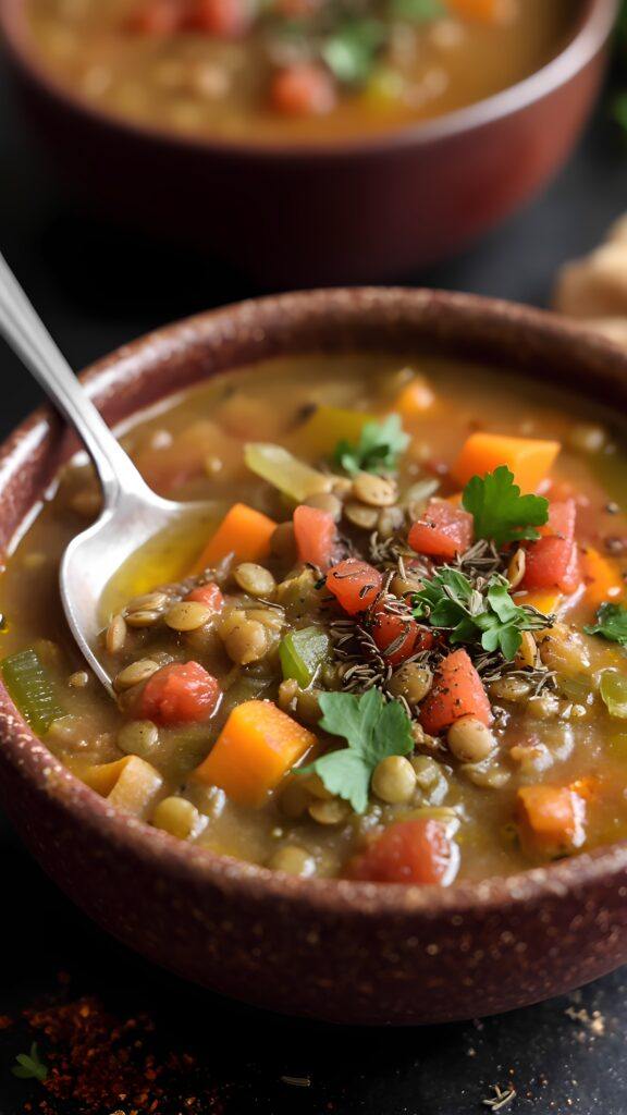 Set-It-and-Forget-It Lentil Soup