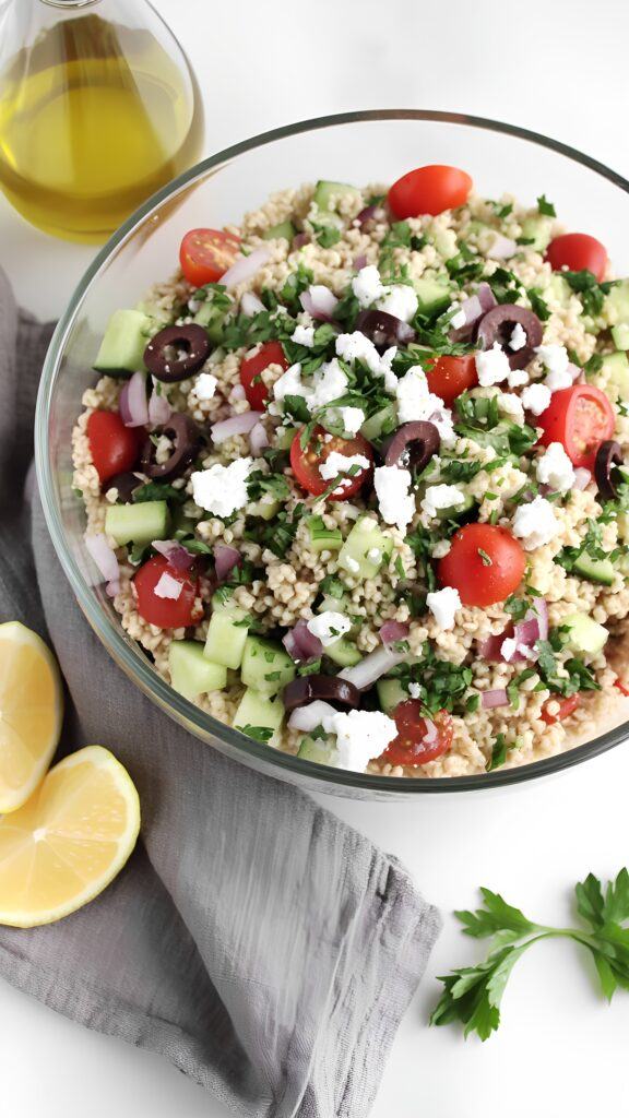 Simple Mediterranean Couscous
