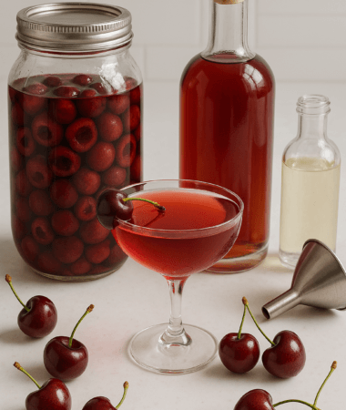 Cherry Infused Vodka – Easy DIY Fruit Liquor Recipe