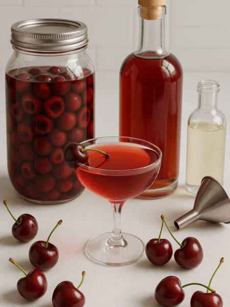 Cherry Infused Vodka – Easy DIY Fruit Liquor Recipe