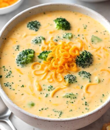 Creamy Broccoli Cheddar Soup – Comfort in a Bowl