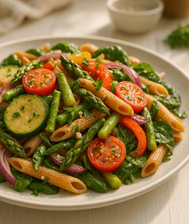 Delicious Spring Veggie Pasta Primavera for Light Dining