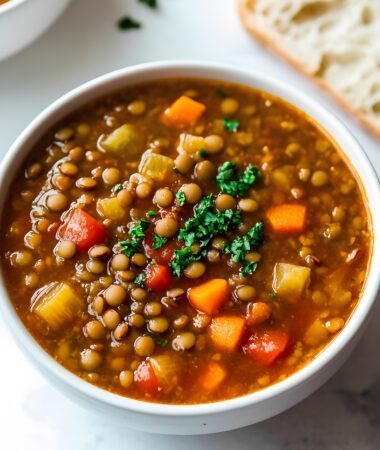 Hearty Lentil Soup – Nutritious & Filling