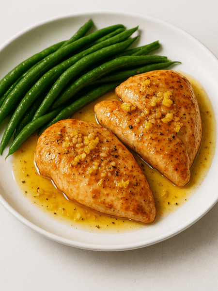 Lemon Garlic Chicken & Green Beans – 30-Minute Meal