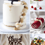 5 Graduation Cakes - Matcha, Mocha, Velvet, Citrus, Vanilla