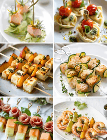 6 Savory Wedding Skewers Guests Love | Healthy Finger Food