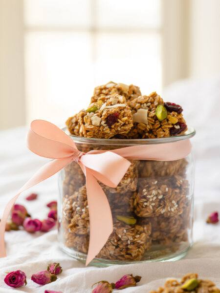 Rosewater Pistachio Granola Clusters - Breakfast Gift