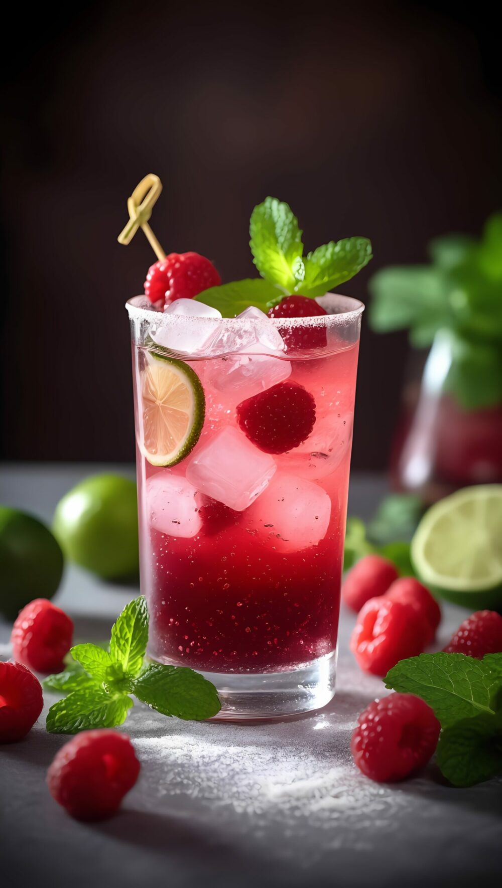 Raspberry Lime Rickey Lite – Classic, Sugar Conscious
