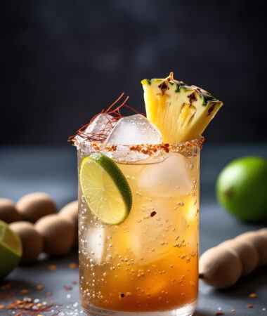 Sparkling Tamarind Tamariki – Tangy Tropical Mocktail