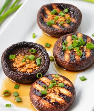 Ginger‑Scallion Portobello Steaks | Plant‑Based BBQ Win