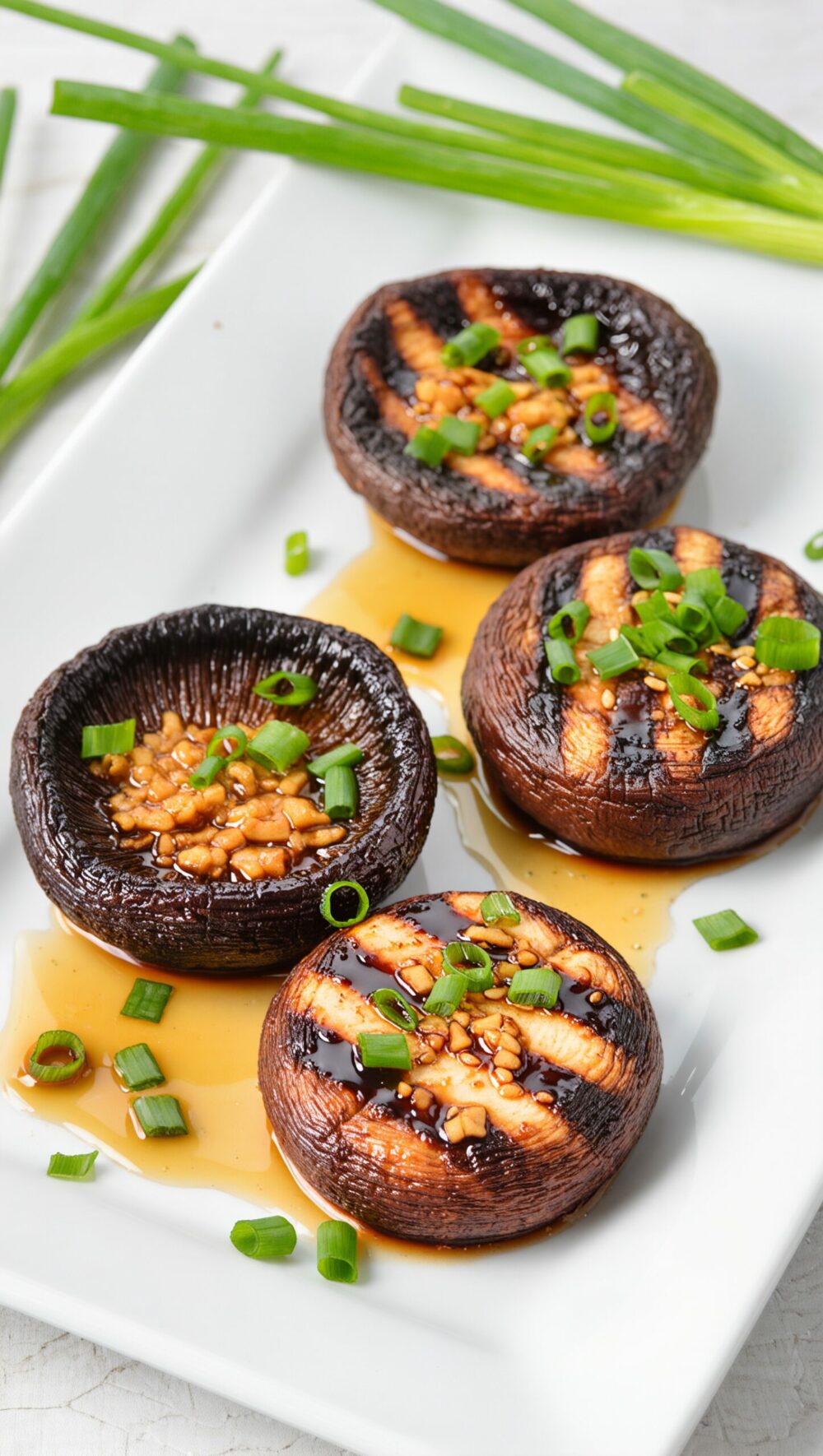 Ginger‑Scallion Portobello Steaks | Plant‑Based BBQ Win