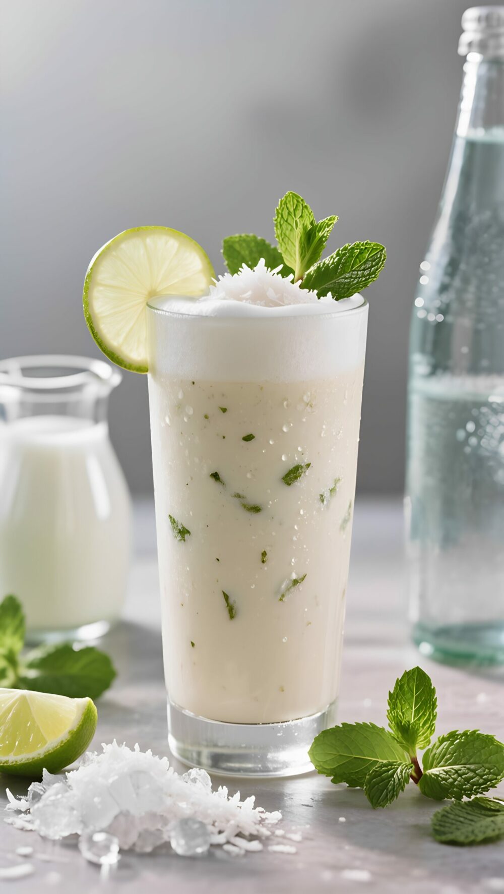 Mint Kefir Mojito Shake – Low Sugar Gut Healthy Sip