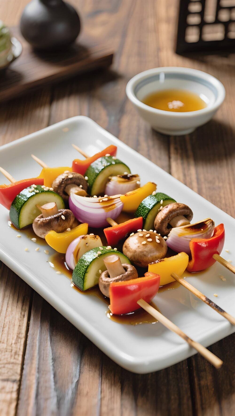 Veggie Power Kebabs with Miso Mist | Simple Grill Magic