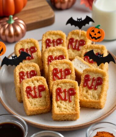 Air Fryer Tofu Nuggets “Tombstones” – High Protein