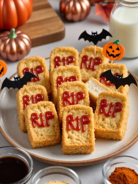 Air Fryer Tofu Nuggets “Tombstones” – High Protein