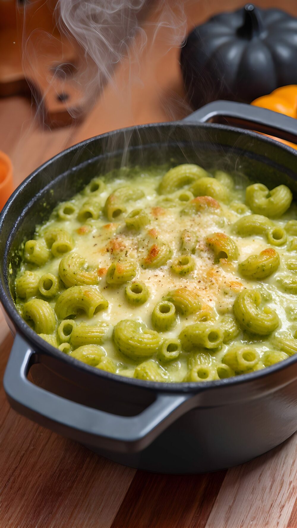 Cauldron Spinach Mac and Cheese – Greek Yogurt Sauce