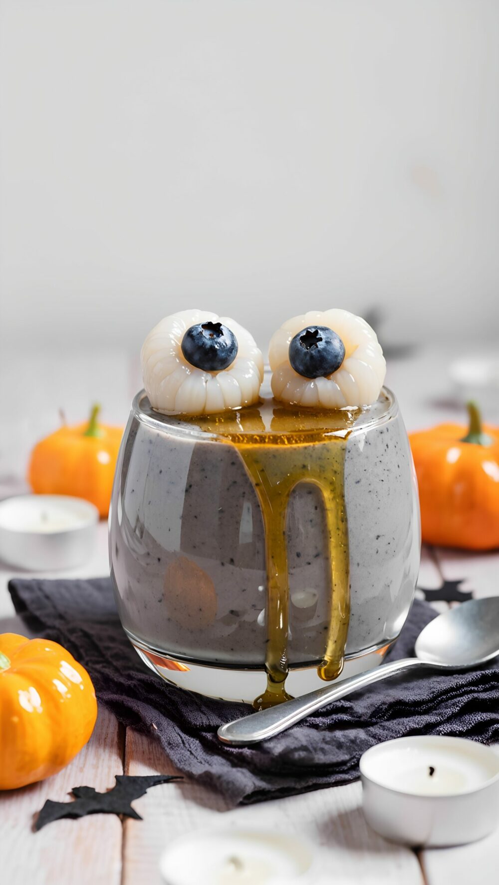 Black Sesame Greek Yogurt Panna Cotta – Lower Sugar