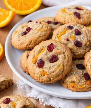 Cranberry Orange Oatmeal Cookies – Holiday Treat